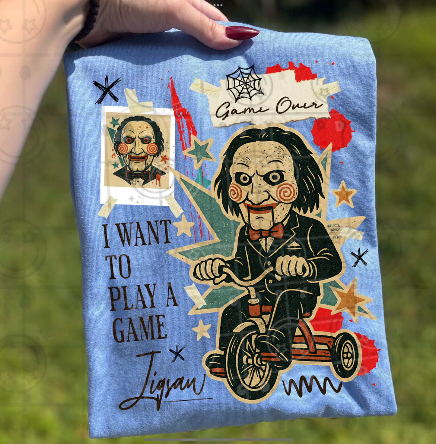 Vintage Horror Collage PNG
