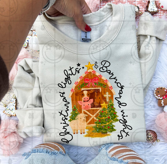 Christmas lights & barnyard nights l LIMITED FILE