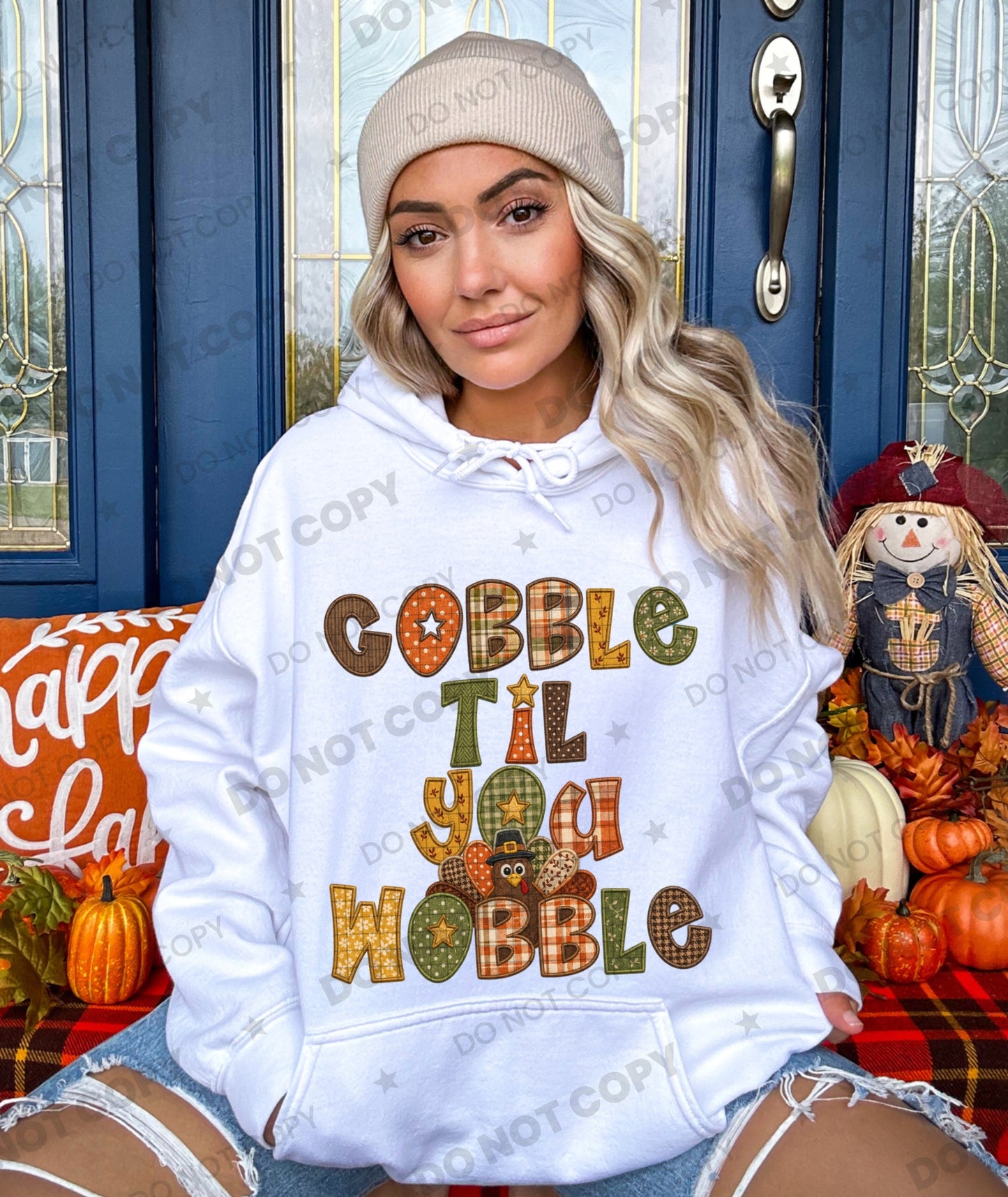Gobble Til You Wobble PNG design from Homewrecker Design Shop