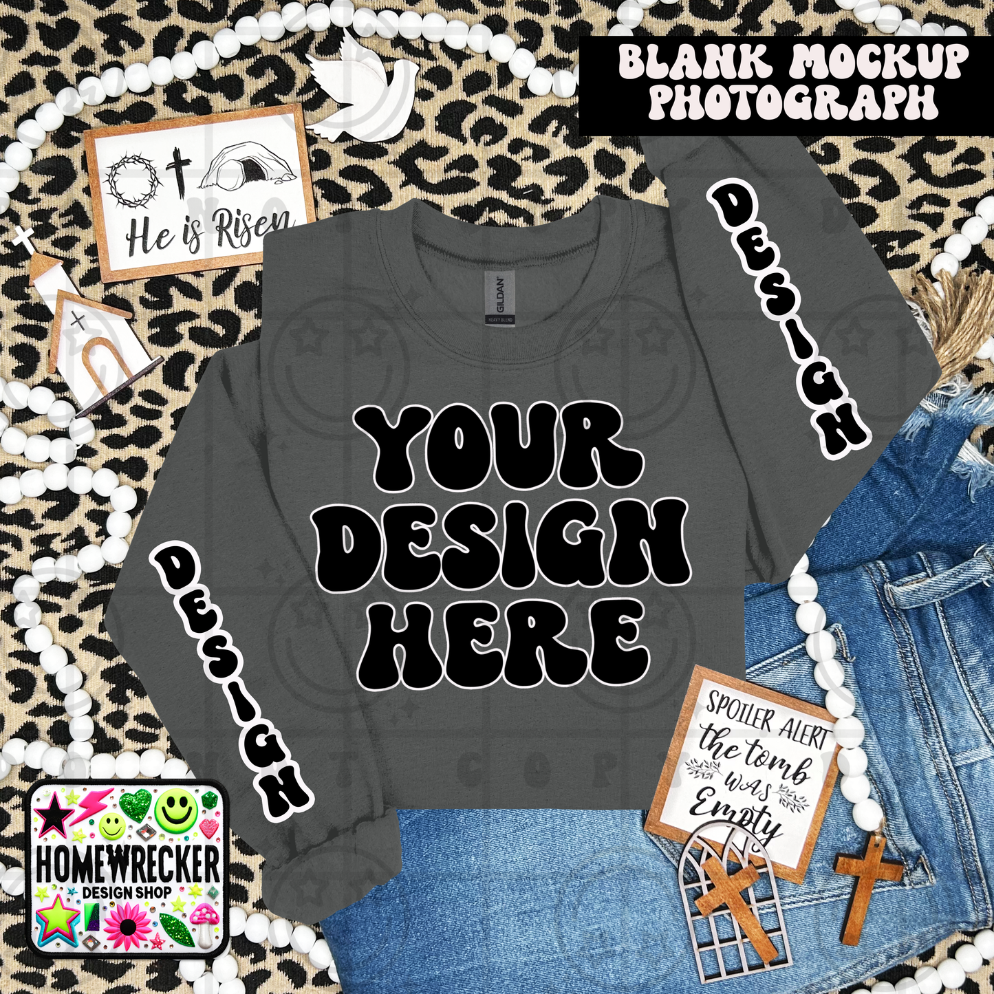 G18000 GILDAN | FOLDED FAITH MOCK UPS | SINGLES