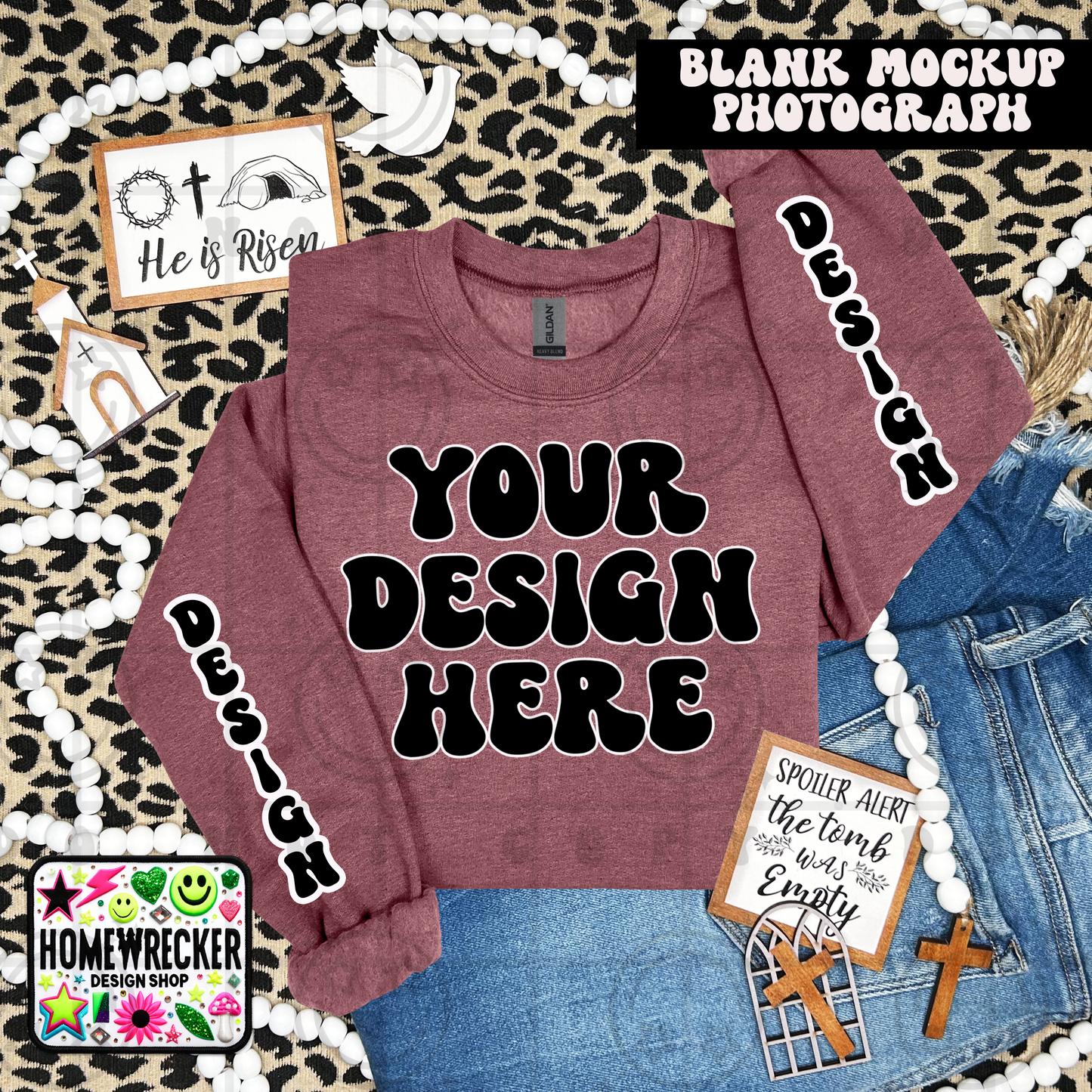 G18000 GILDAN | FOLDED FAITH MOCK UPS | SINGLES