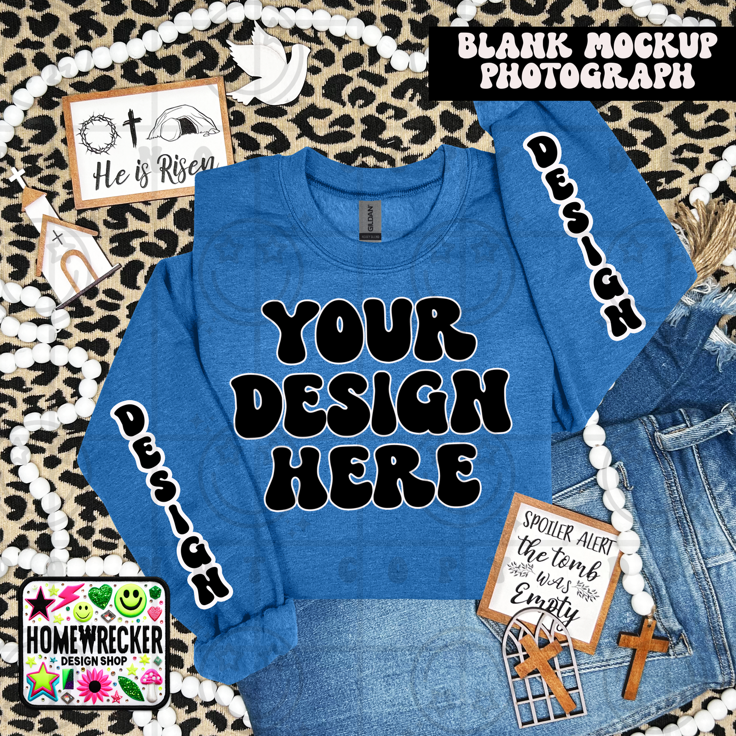 G18000 GILDAN | FOLDED FAITH MOCK UPS | SINGLES