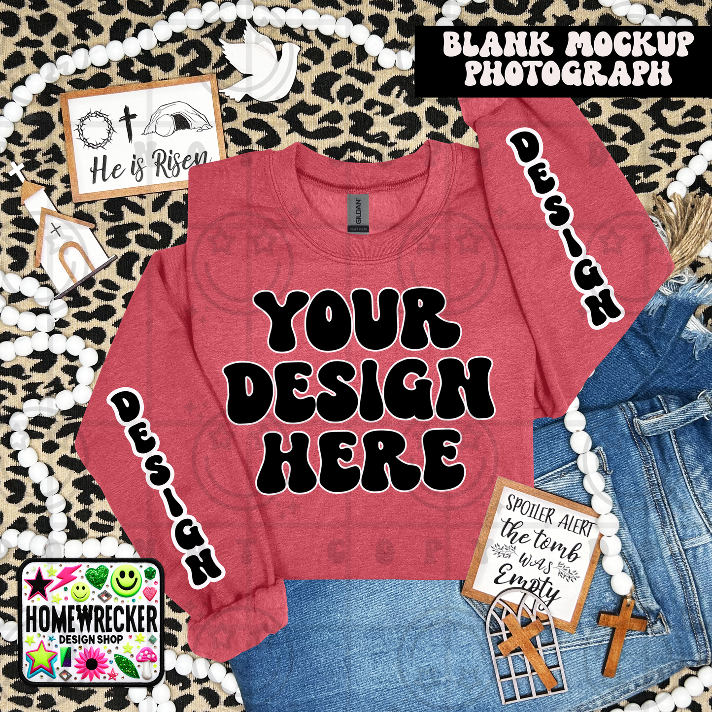 G18000 GILDAN | FOLDED FAITH MOCK UPS | SINGLES