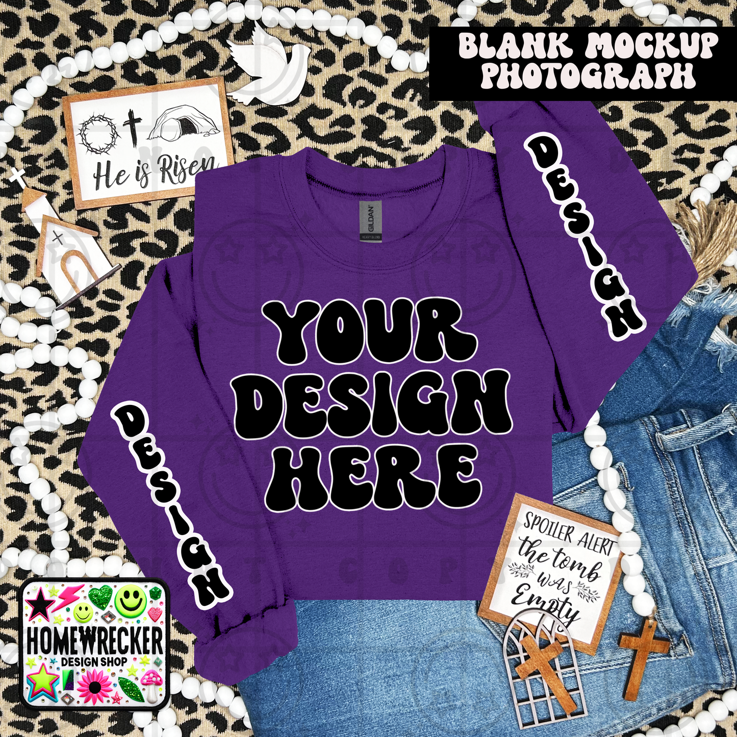 G18000 GILDAN | FOLDED FAITH MOCK UPS | SINGLES