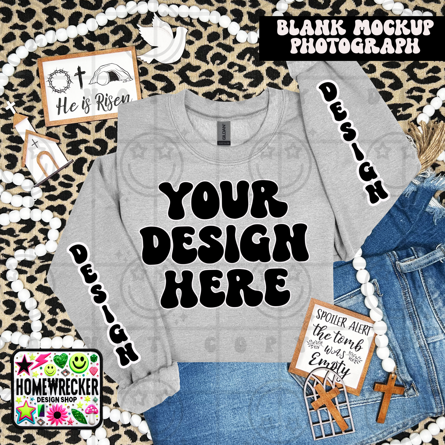 G18000 GILDAN | FOLDED FAITH MOCK UPS | SINGLES