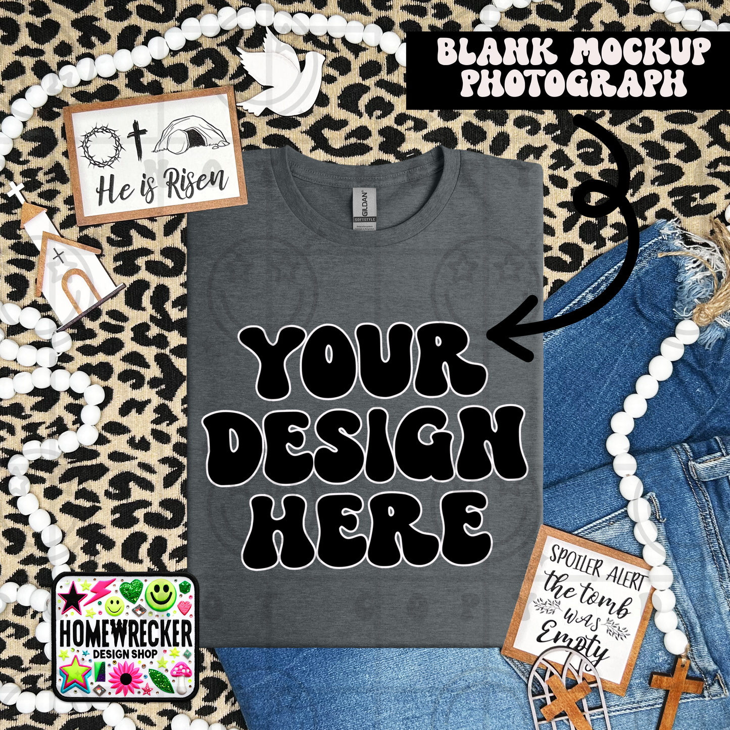 G64000 GILDAN | FOLDED FAITH MOCK UPS | SINGLES