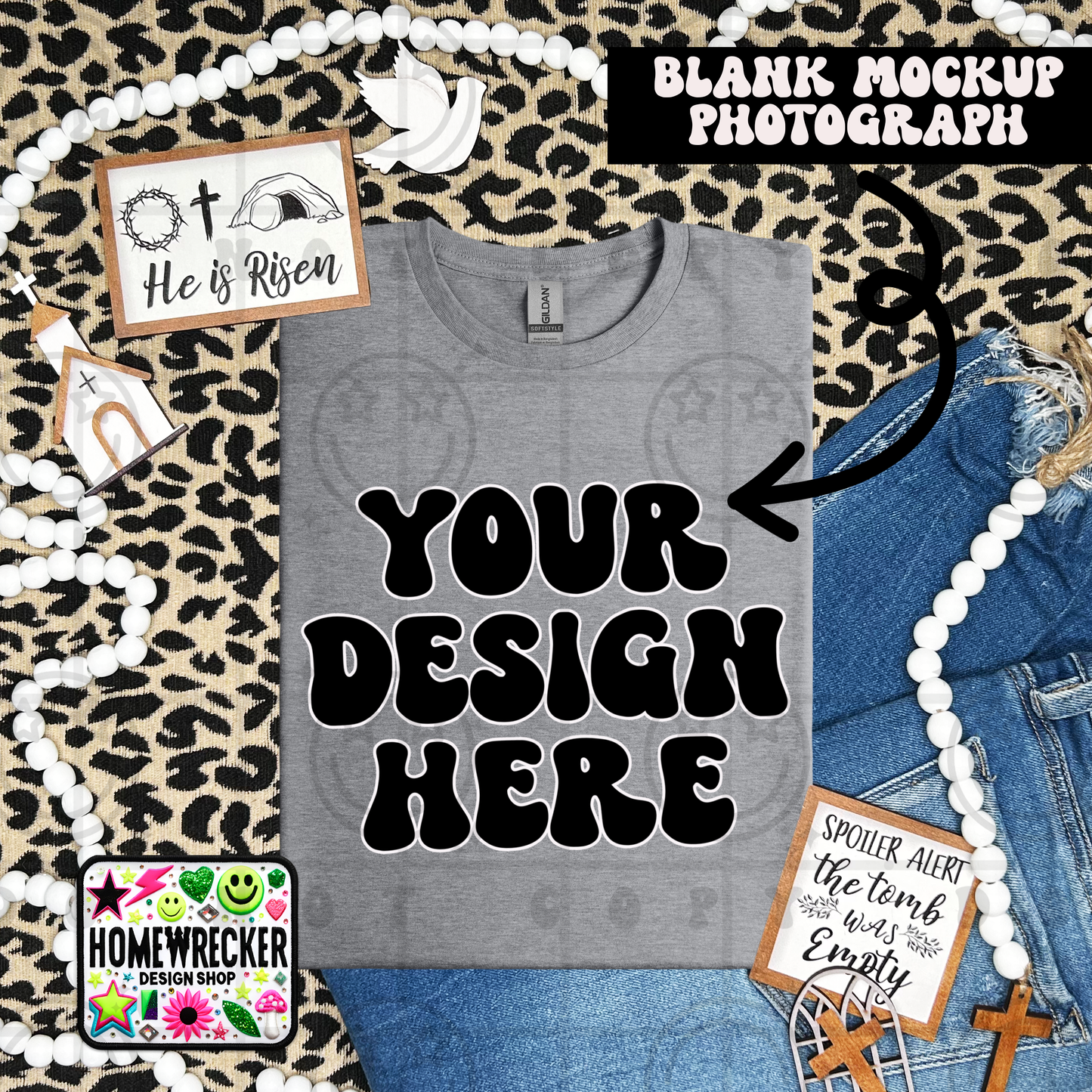 G64000 GILDAN | FOLDED FAITH MOCK UPS | SINGLES