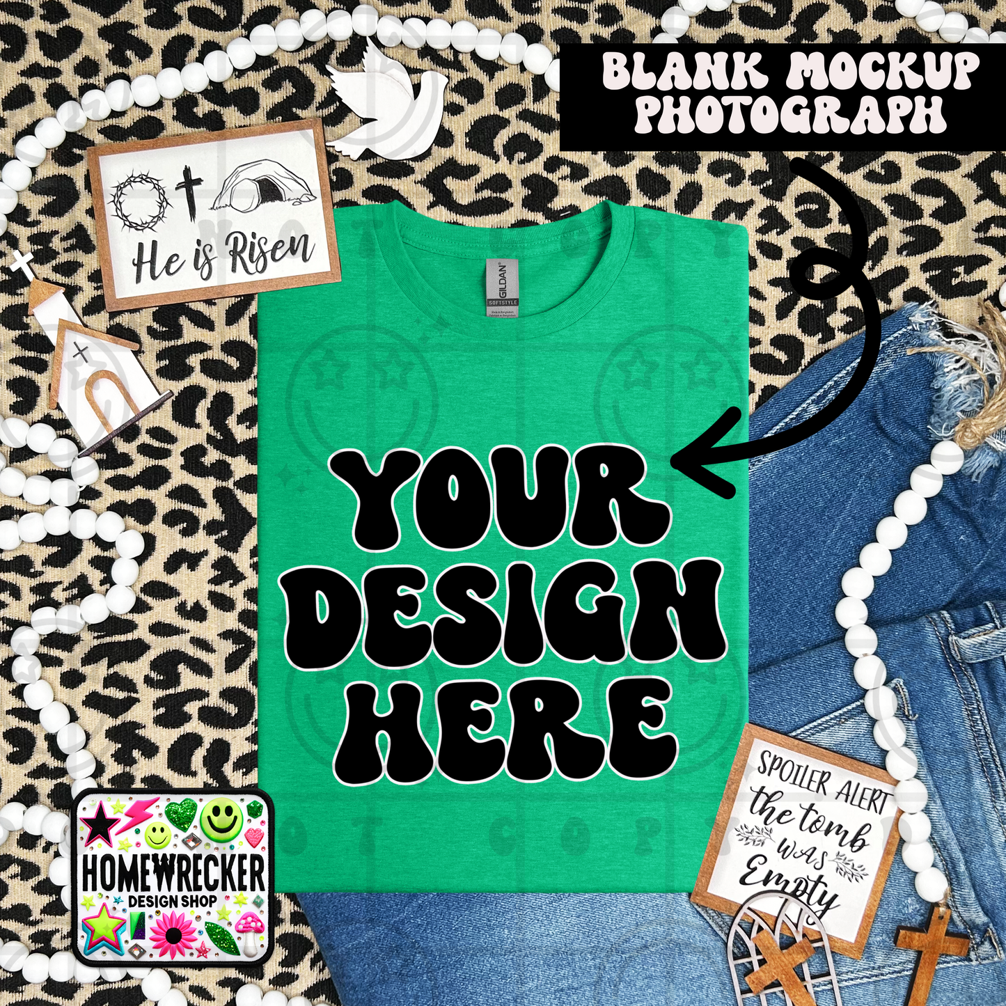 G64000 GILDAN | FOLDED FAITH MOCK UPS | SINGLES