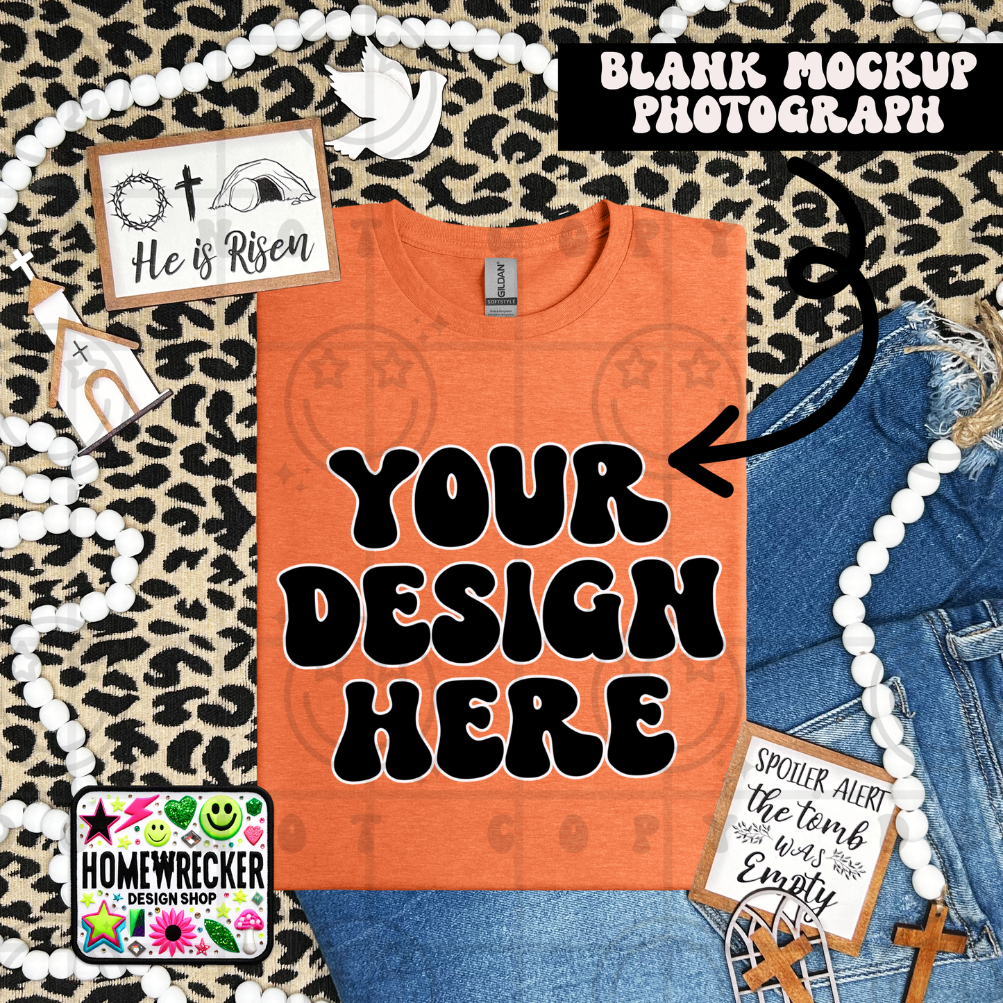 G64000 GILDAN | FOLDED FAITH MOCK UPS | SINGLES