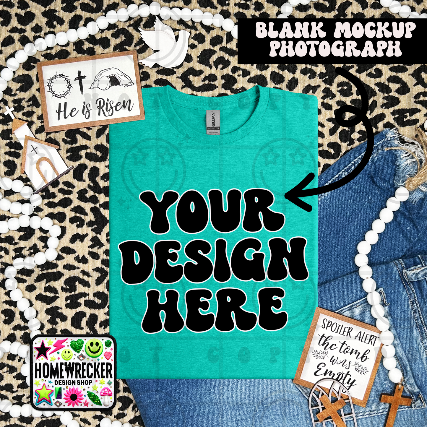 G64000 GILDAN | FOLDED FAITH MOCK UPS | SINGLES