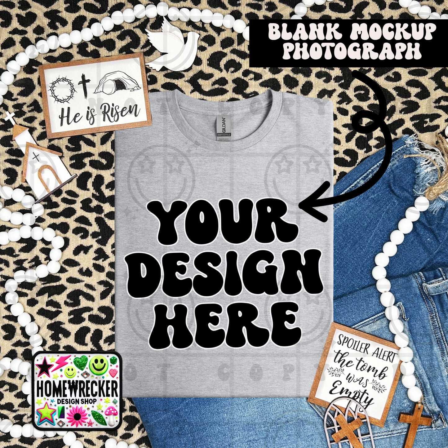 G64000 GILDAN | FOLDED FAITH MOCK UPS | SINGLES