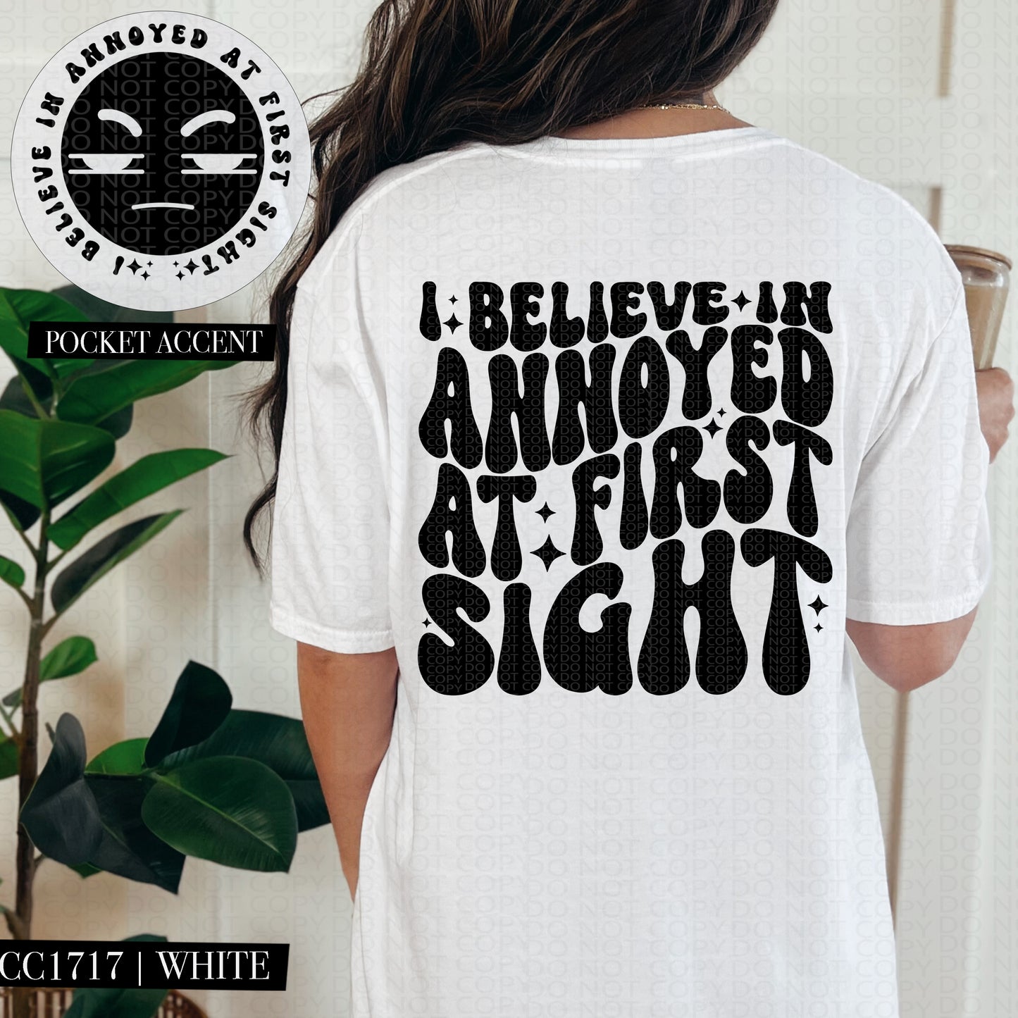 I Believe In Annoyed At First Sight | Wavy Snarky PNG