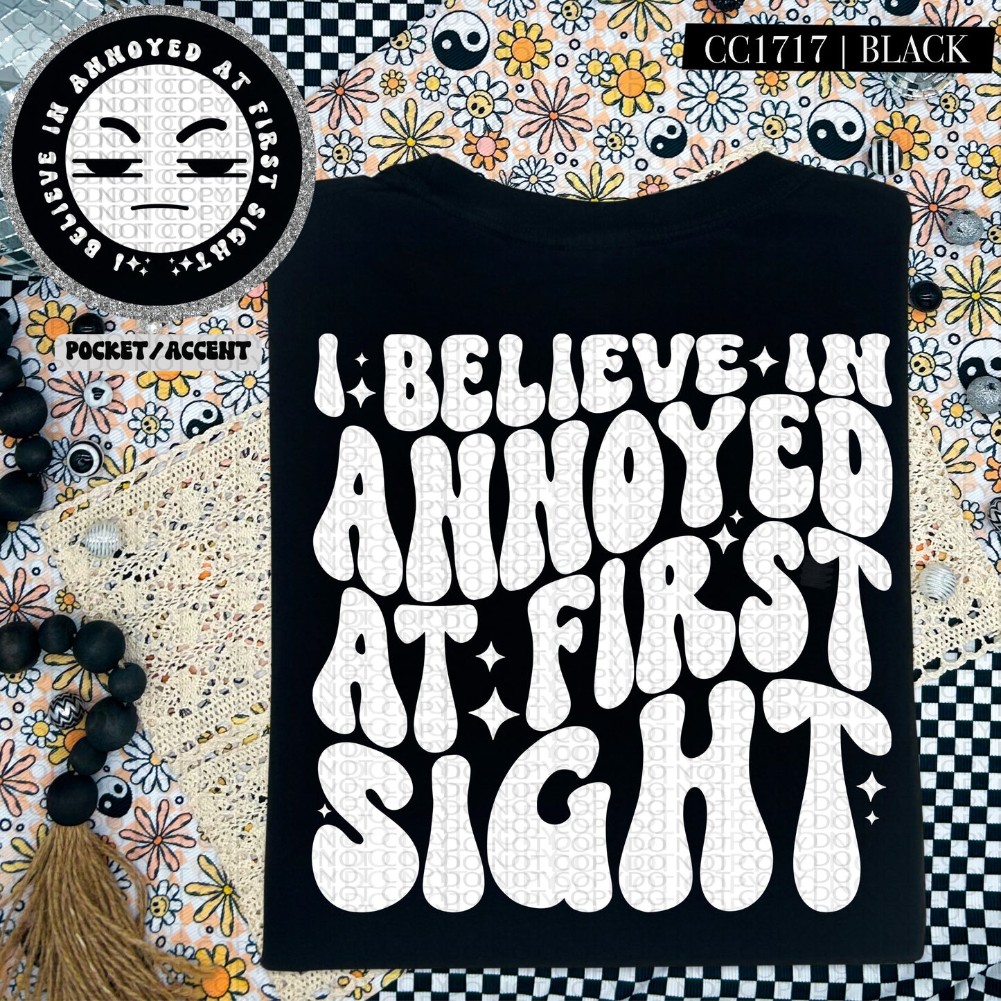 I Believe In Annoyed At First Sight | Wavy Snarky PNG