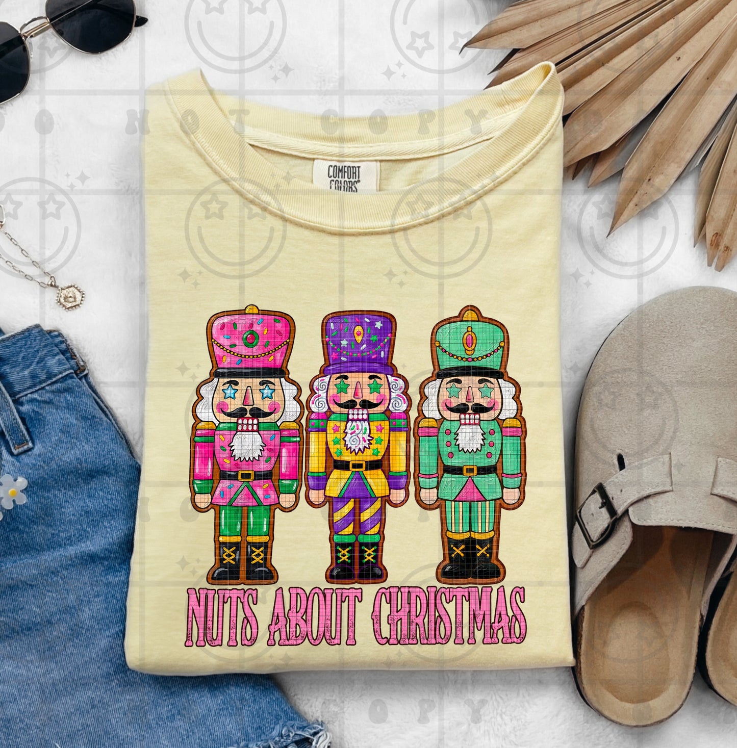 Nuts about Christmas Nutcrackers PNG