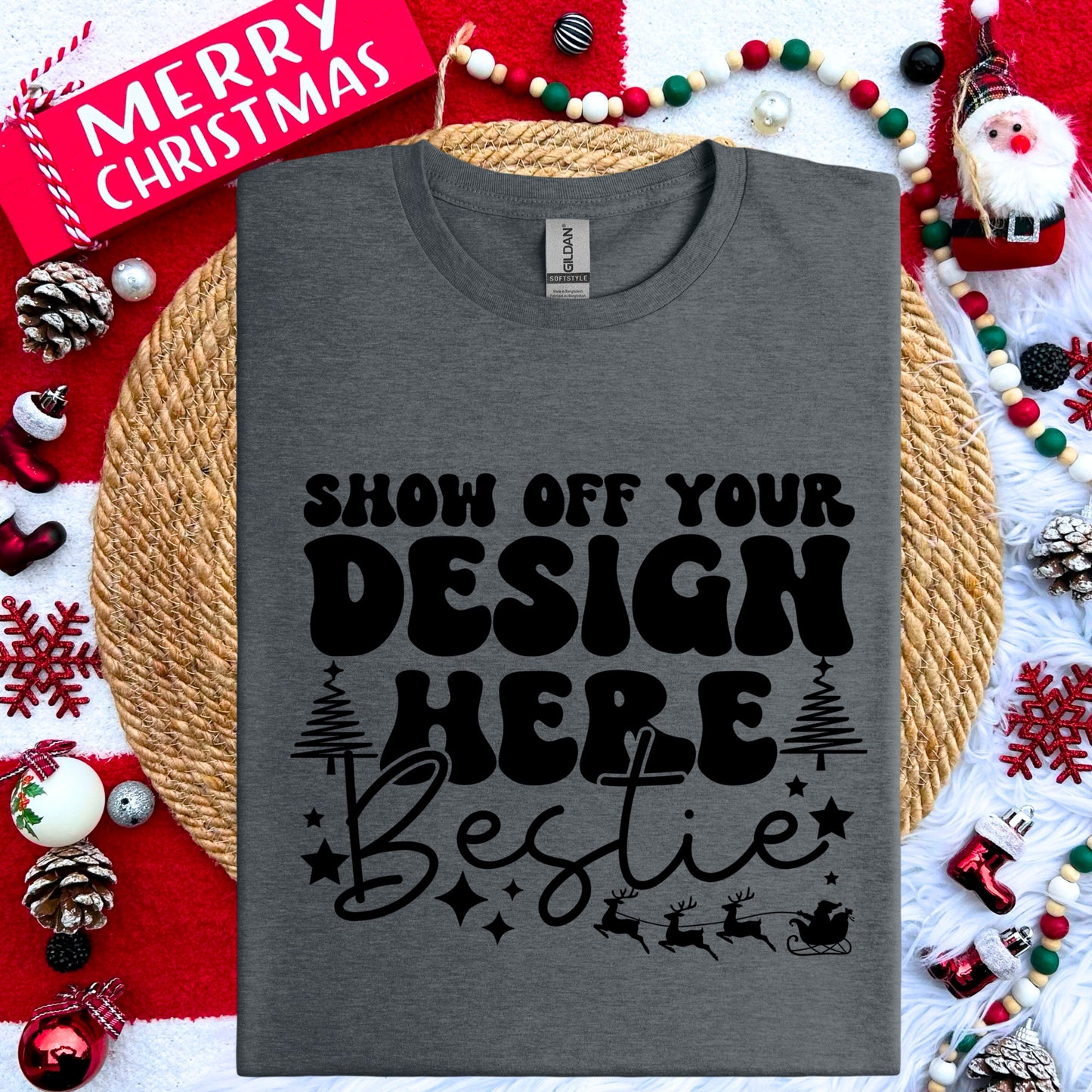 G64000 | CHRISTMAS | DARK HEATHER 4