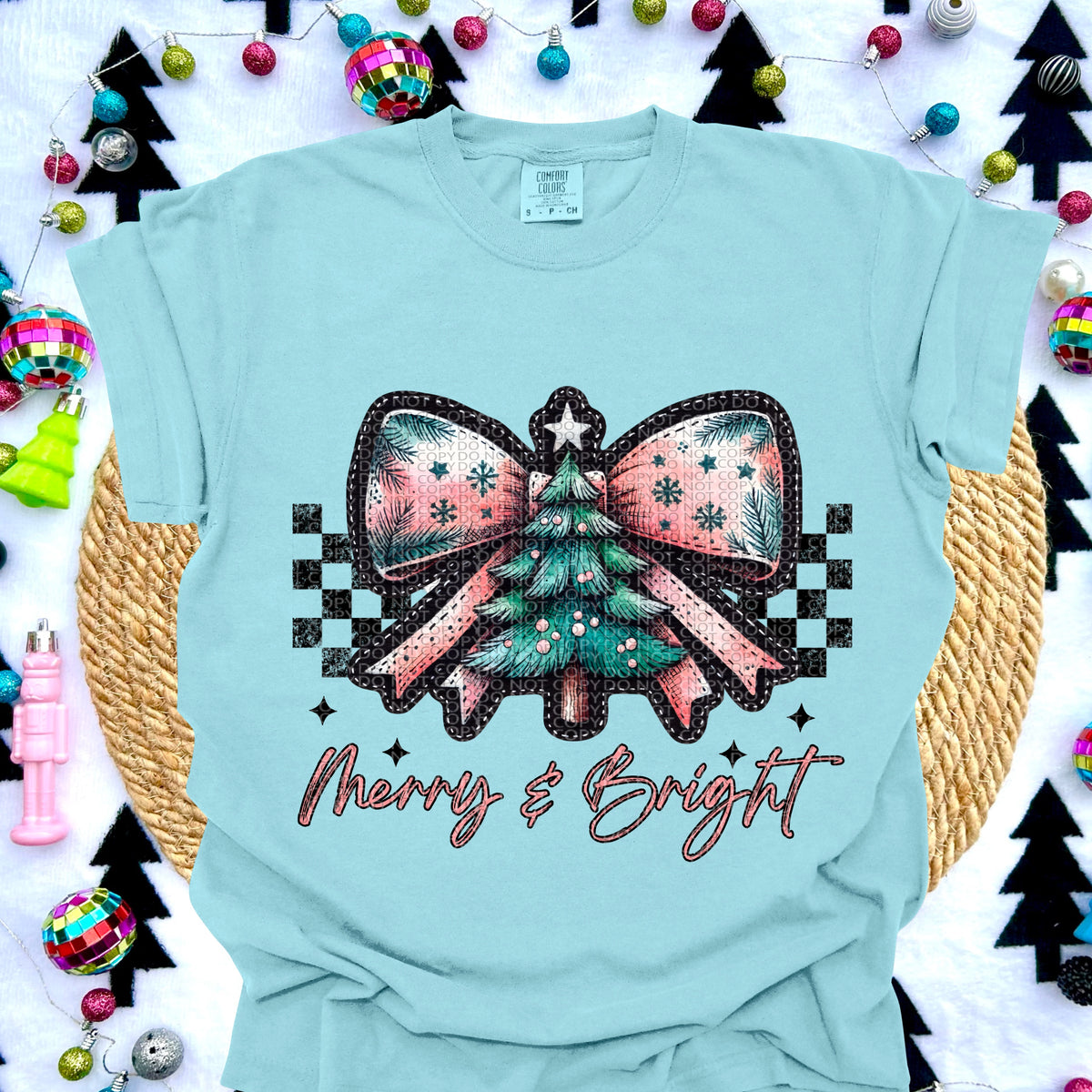 Merry and Bright Vintage Bow