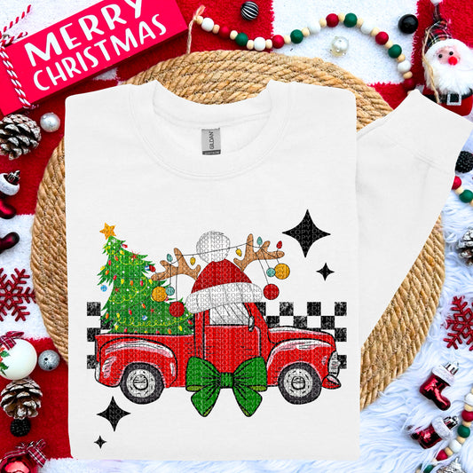 Vintage Christmas truck