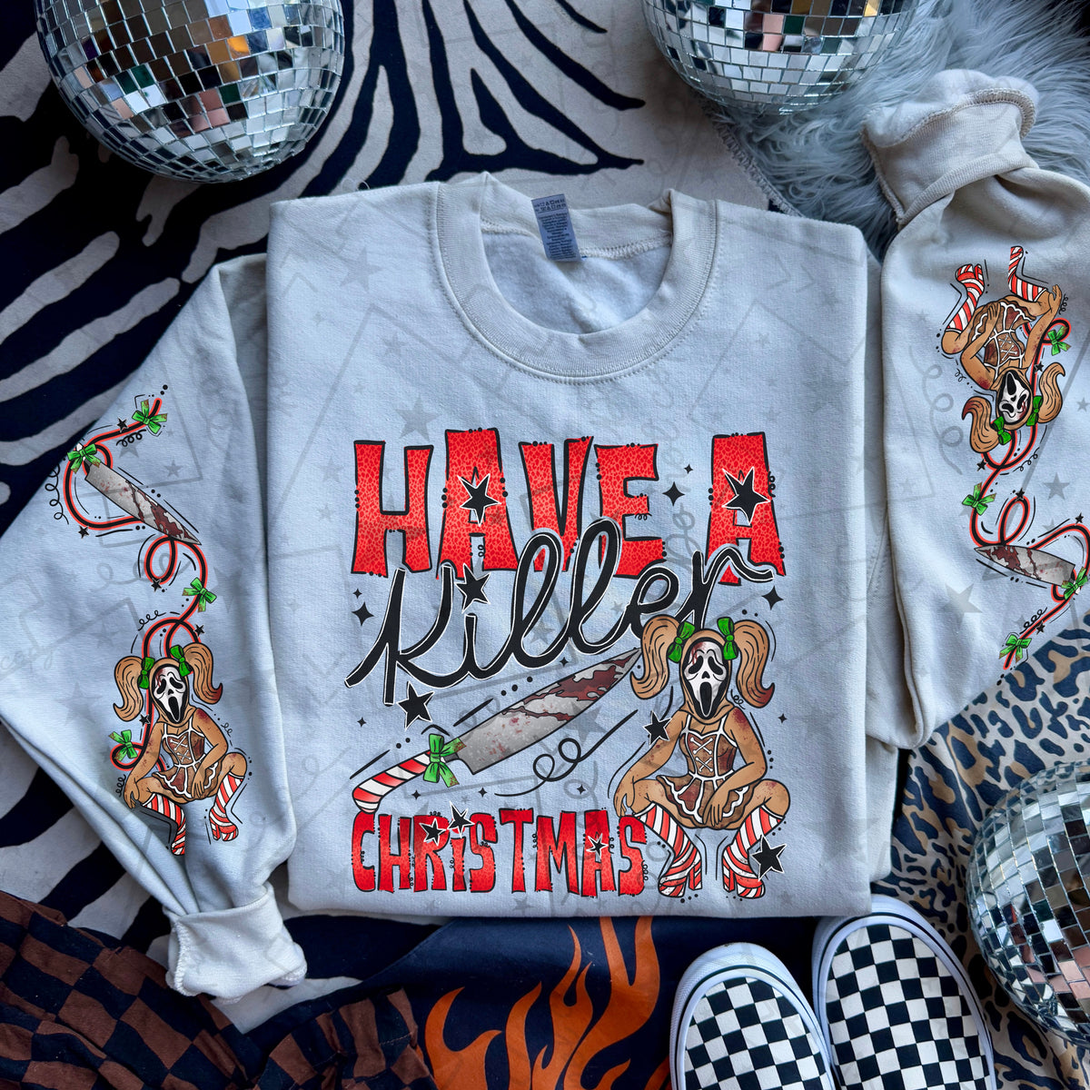 Have A Killer Christmas PNG design mockup