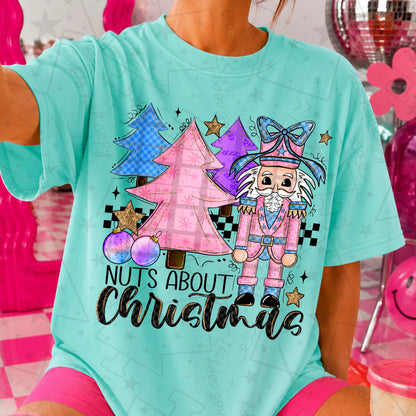 Nuts About Christmas PNG design mockup