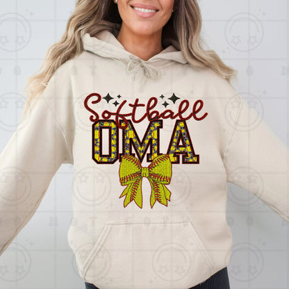 Softball Bow Name PNG | Singles, Bundles, Requests