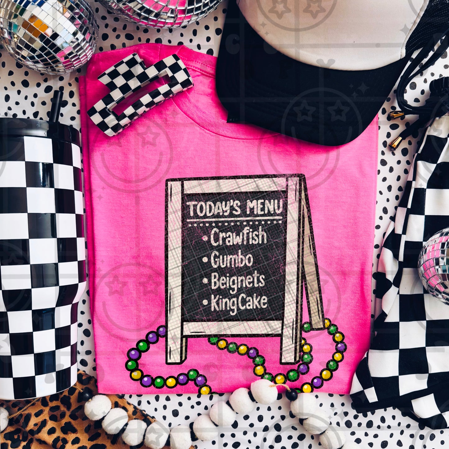 Mardi Gras Distressed PNG Bundle