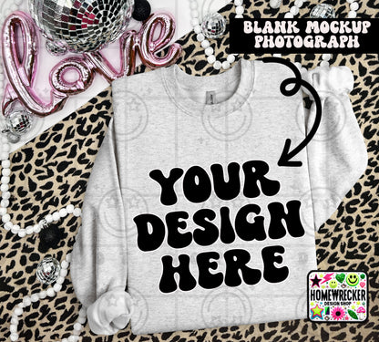 G18000 GILDAN | VALENTINE'S DAY LEOPARD PRINT MOCK UPS | SINGLES