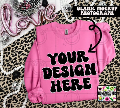 G18000 GILDAN | VALENTINE'S DAY LEOPARD PRINT MOCK UPS | SINGLES