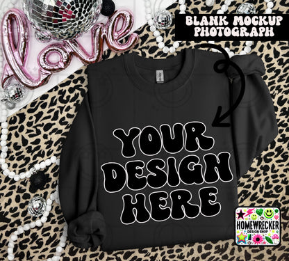 G18000 GILDAN | VALENTINE'S DAY LEOPARD PRINT MOCK UPS | SINGLES