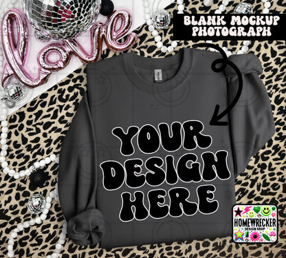 G18000 GILDAN | VALENTINE'S DAY LEOPARD PRINT MOCK UPS | SINGLES