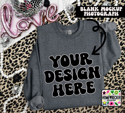 G18000 GILDAN | VALENTINE'S DAY LEOPARD PRINT MOCK UPS | SINGLES