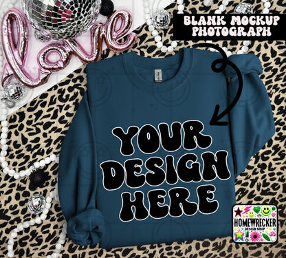 G18000 GILDAN | VALENTINE'S DAY LEOPARD PRINT MOCK UPS | SINGLES