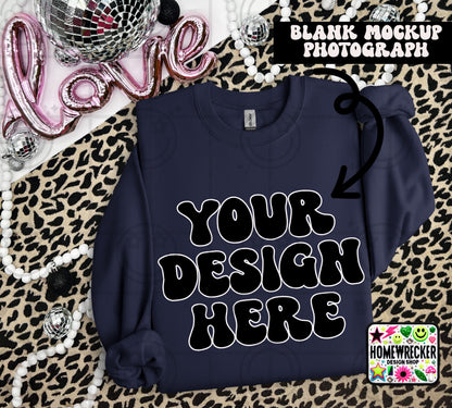 G18000 GILDAN | VALENTINE'S DAY LEOPARD PRINT MOCK UPS | SINGLES