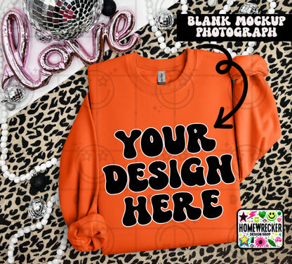 G18000 GILDAN | VALENTINE'S DAY LEOPARD PRINT MOCK UPS | SINGLES