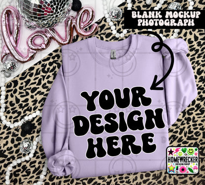 G18000 GILDAN | VALENTINE'S DAY LEOPARD PRINT MOCK UPS | SINGLES