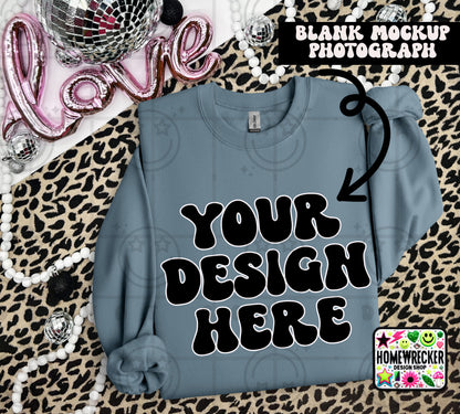 G18000 GILDAN | VALENTINE'S DAY LEOPARD PRINT MOCK UPS | SINGLES