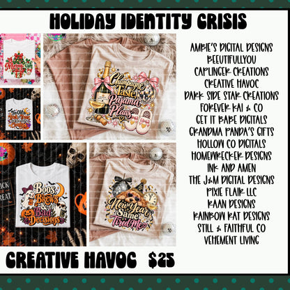 Holiday Identity Crisis Collab: 17 designers