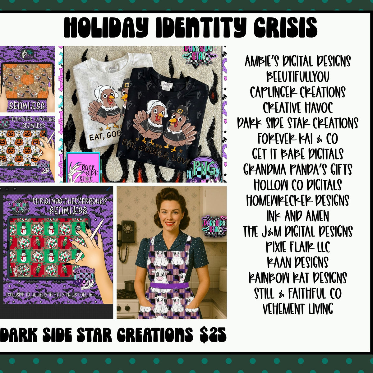 Holiday Identity Crisis Collab: 17 designers