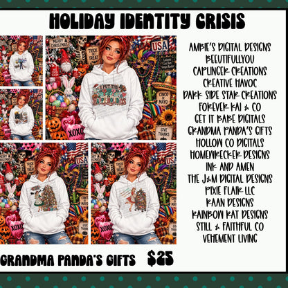 Holiday Identity Crisis Collab: 17 designers
