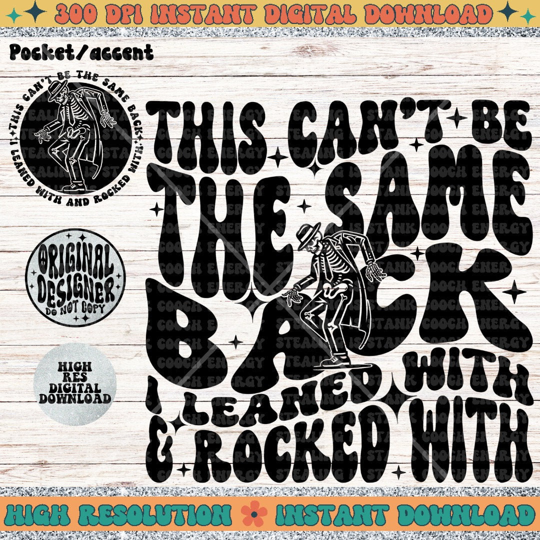 This Can’t Be the Same Back I Leaned with And Rocked with, Dancing Skeleton, , PNG Download