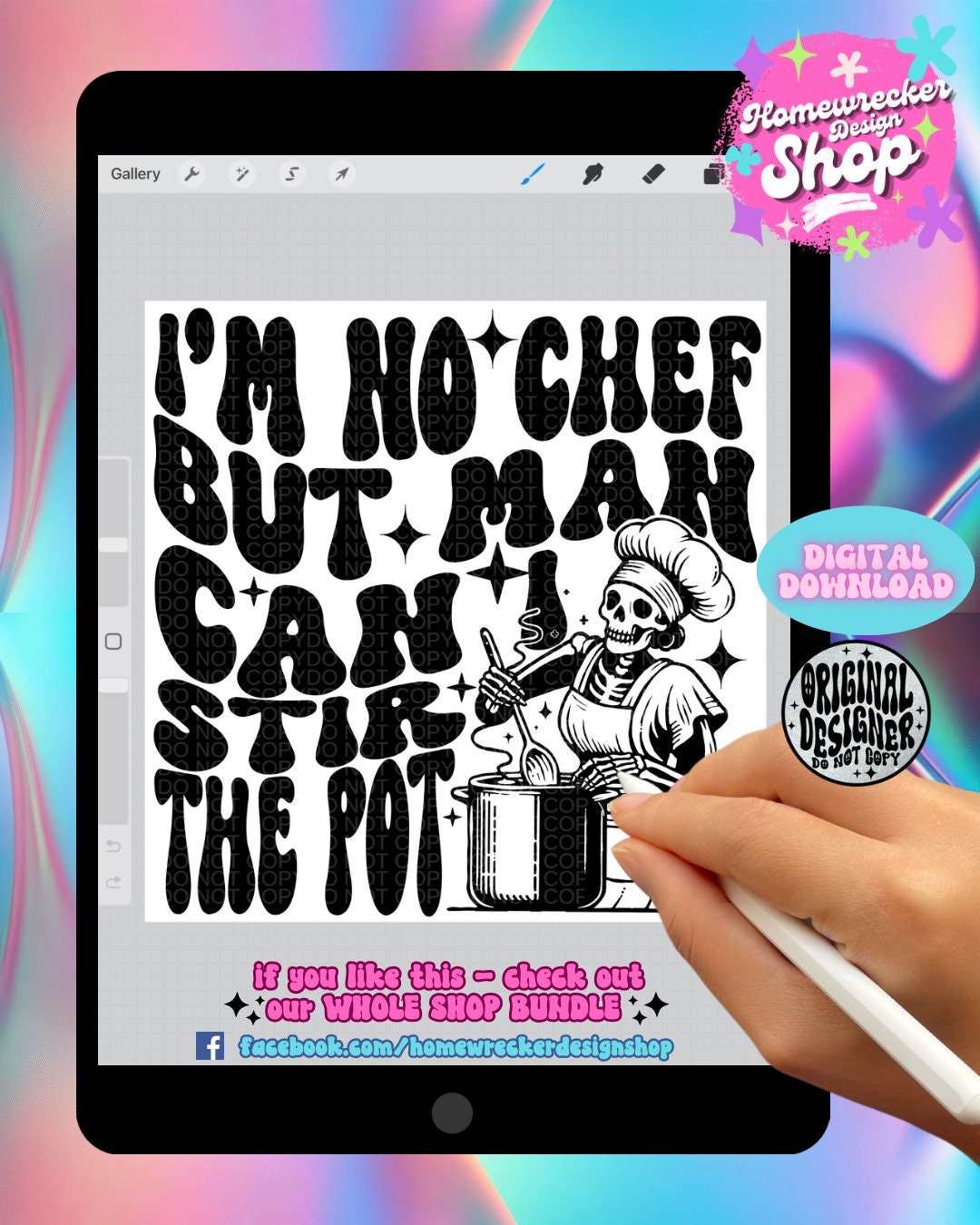 I’m no chef but boy can I stir the pot PNG