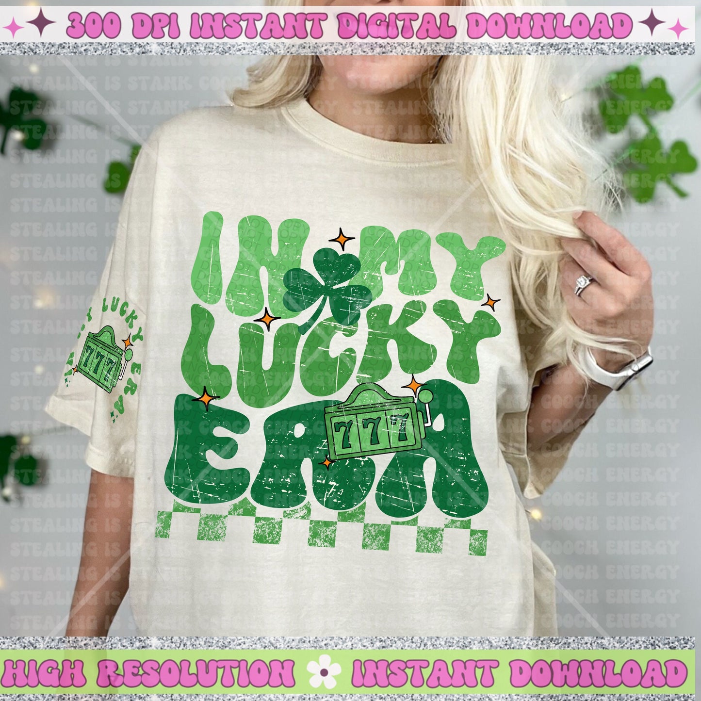 In my Lucky Era PNG digital download