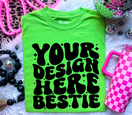 Gildan 5000, Lime, Retro vibes mock up, checkered print disco balls, flat lay blank mock up photo, digital download