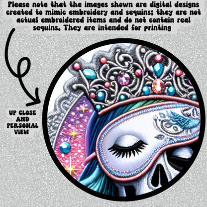 Proud Member of the Late for Life Club PNG Faux Embroidery Faux glitter digital download