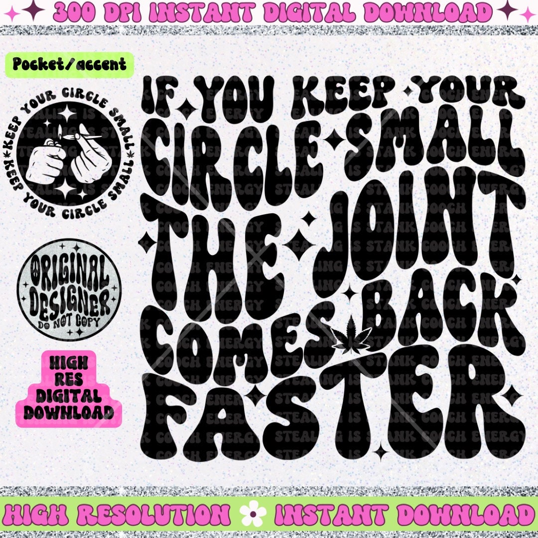 If you keep your circle small, 420 PNG