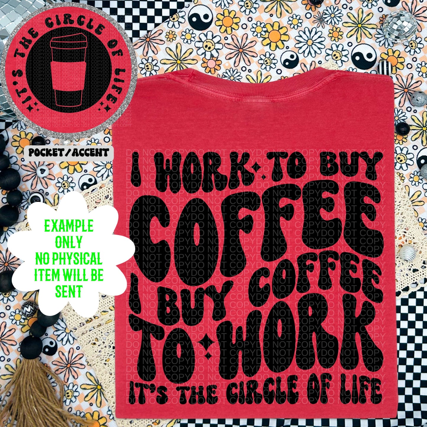 I work to buy coffee PNG