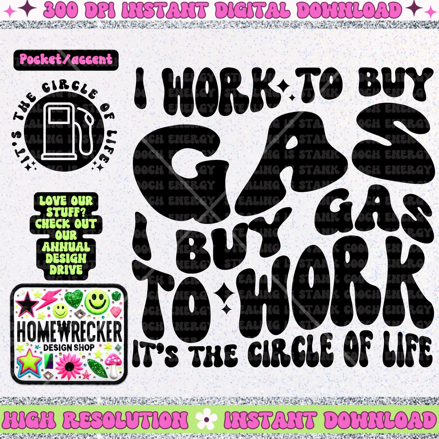 I work to buy gas PNG