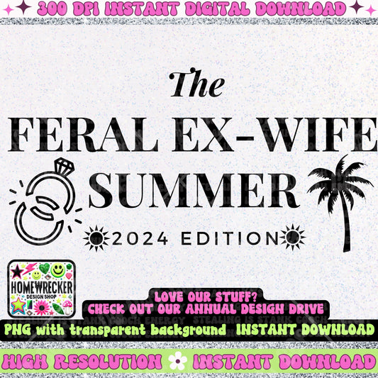 The Feral Ex Wife summer  PNG