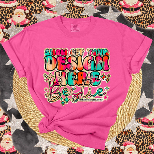 Comfort Colors Mockup, Christmas T-shirt Mock-up, Heliconia, flat lay, Retro leopard print Santa Claus, product mock-up, download