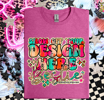 Gildan Softstyle Mockup, Heather Berry, G64000 flat lay, Neon Disco Balloon Dog Neon Light, Checkered print Trendy Mock up product mock up