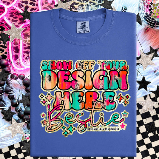 Comfort colors Mockup, Flo Blue , CC1717 flat lay, Neon Disco Balloon Dog Neon Light, Checkered print Trendy Mock up